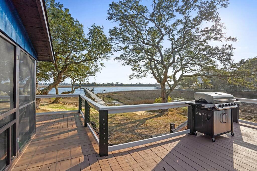 Dolphin Cove - Whole Waterfront House With Dock Villa Ocean Isle Beach Ngoại thất bức ảnh